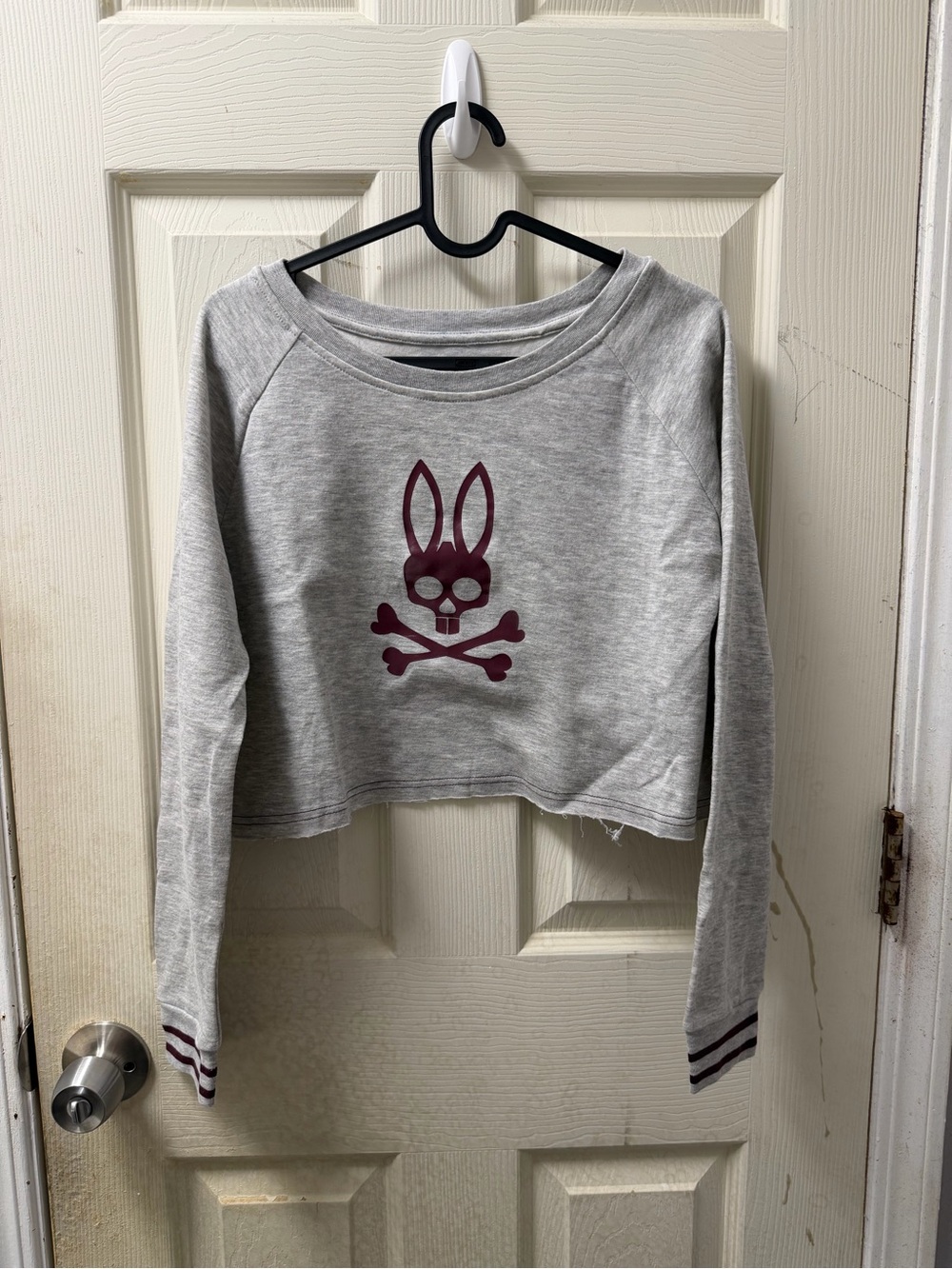 💙 Psycho Bunny Long Sleeve Crop Top